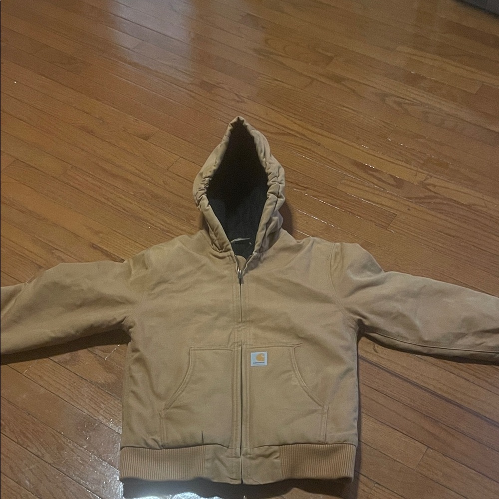 Carhartt Brown Hooded Jacket